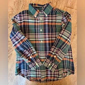 Boy’s Size 5 Polo by Ralph Lauren Plaid Button-Down Shirt